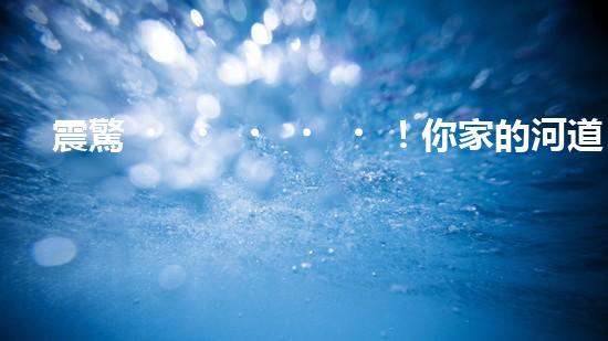 震驚！你家的河道也需要清淤公司施工嗎？